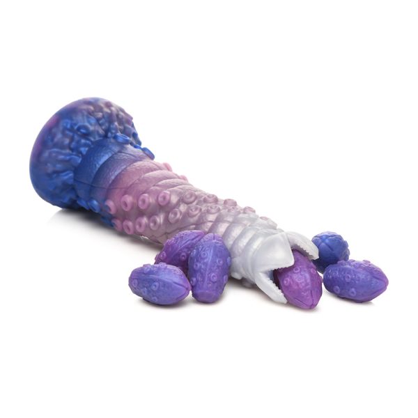 Creature Cocks Tenta-Queen Ovipositor Silicone Dildo with Eggs - Image 8
