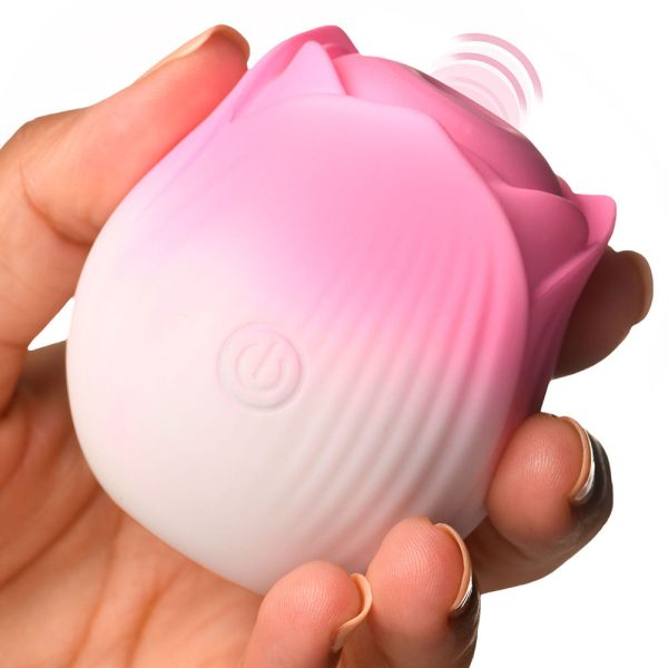 Bloomgasm Pulsing Petals Throbbing Rose Stimulator Pink - Image 10