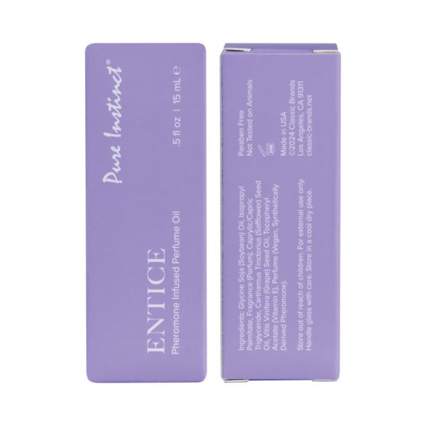 Pure Instinct Pheromone Perfume Oil Entice Dropper 0.5 oz. - Image 4