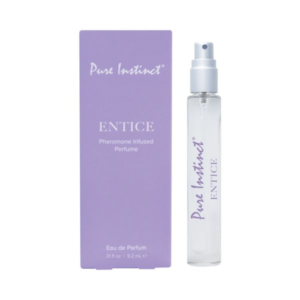 Pure Instinct Pheromone Perfume Spray Entice 0.31 oz. - Image 2