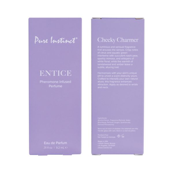 Pure Instinct Pheromone Perfume Spray Entice 0.31 oz. - Image 5