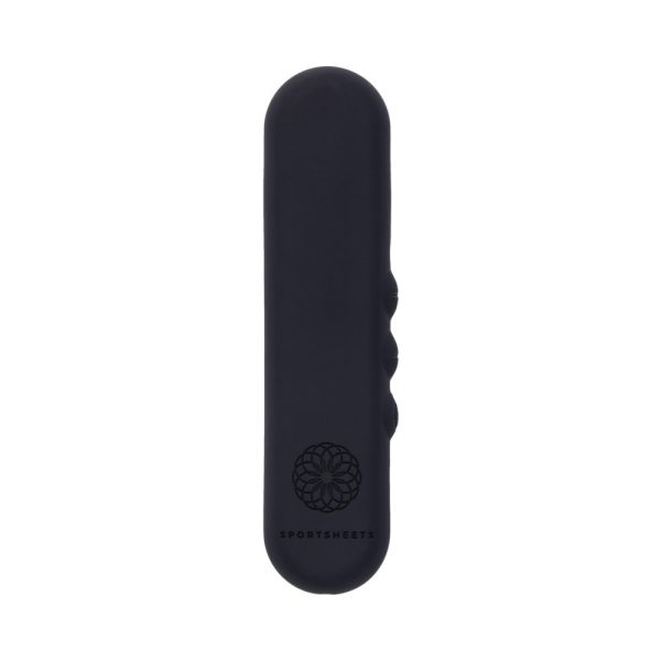 Sportsheets Pivot Flat Bullet Black - Image 2