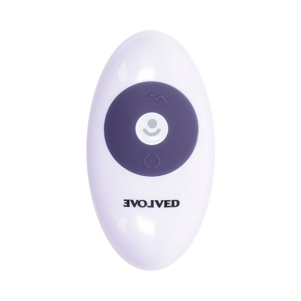Evolved Pleasure Rider Rechargeable Dildo with Remote Silicone Purple - Image 10