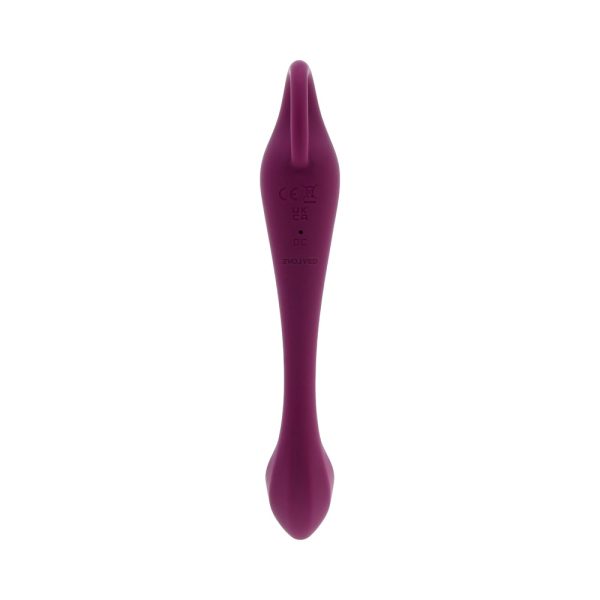 Evolved Lochness G Rechargeable Vibrator Silicone Burgundy - Image 6