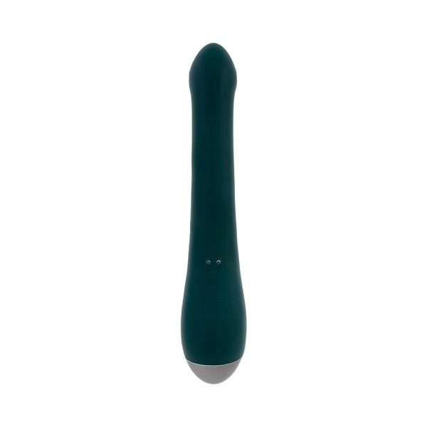 Evolved Rabbit Tap Tap Rechargeable Vibrating Dual Stimulator Silicone Green - Image 6