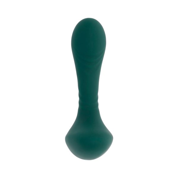 Gender X You Gotta Stick It Rechargeable Vibrating Anal Plug Silicone Teal - Image 3