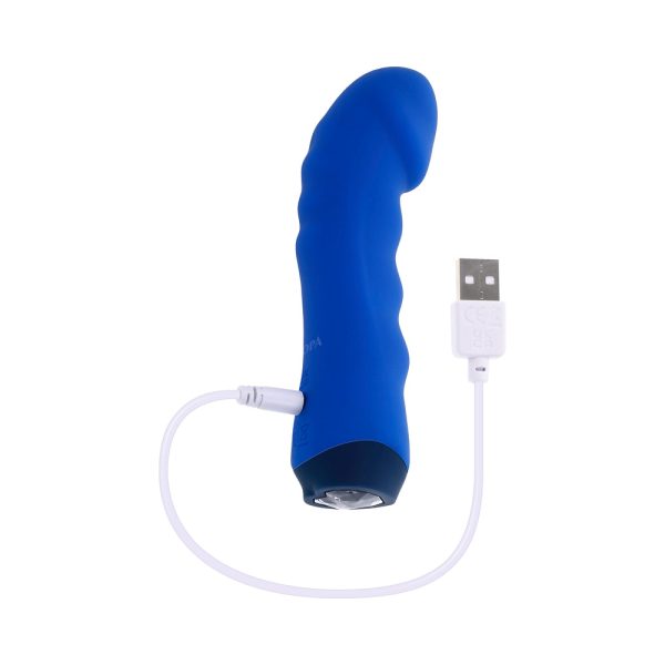 Selopa Blue Banger Rechargeable Vibrator Silicone Blue - Image 7