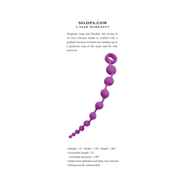 Selopa Beaded Adventure Purple - Image 9
