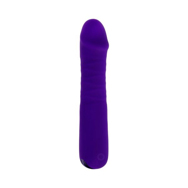 Selopa Ambition Rechargeable Thrusting Vibrator Silicone Purple - Image 6