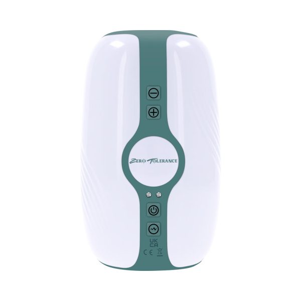Zero Tolerance Touchdown Rechargeable Vibrating Tightening Stroker Silicone White - Image 2