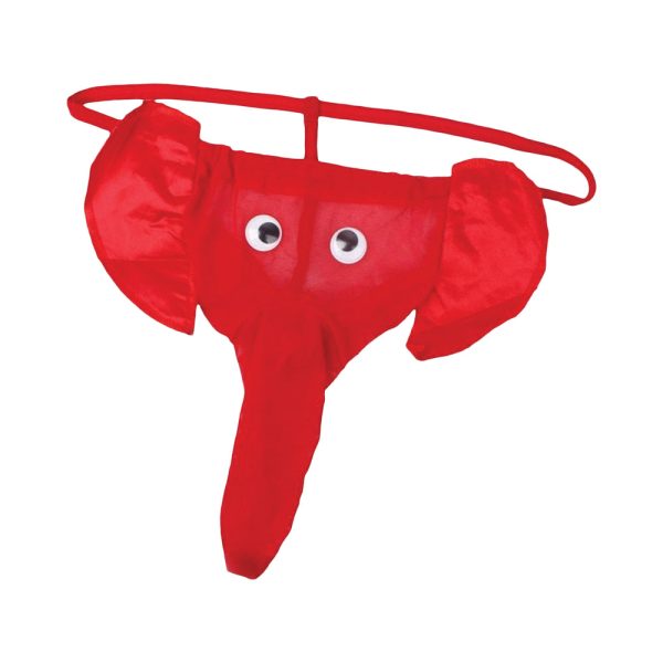 Elephant Thong Red O/S - Image 2