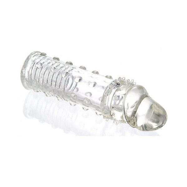 Adam & Eve Adam''s Extension 2 in. Penis Extender Clear - Image 3
