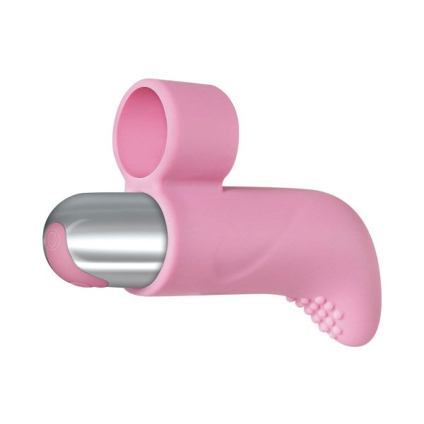 Adam & Eve Silicone Rechargeable Finger Vibe (Bag Packaging) - Image 4