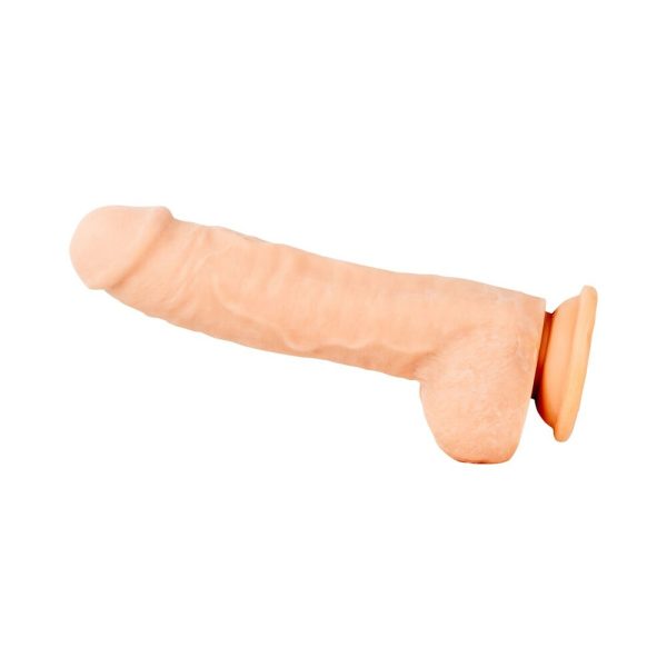 Adam & Eve Adam''s Colossal 12 in. Dildo Beige - Image 5