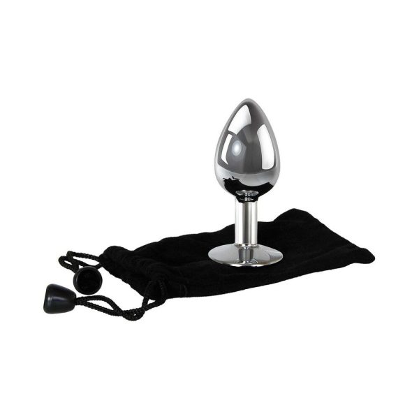 Adam & Eve Clear Gem Anal Plug Medium - Image 3