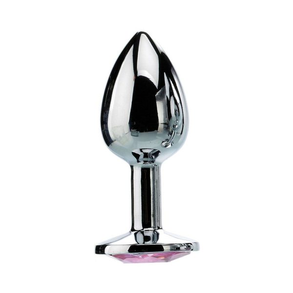 Adam & Eve Pink Gem Anal Plug Small - Image 2