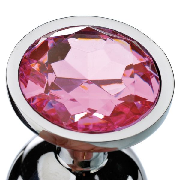 Adam & Eve Pink Gem Anal Plug Small - Image 4