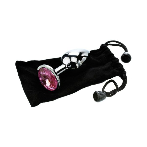Adam & Eve Pink Gem Anal Plug Small - Image 6