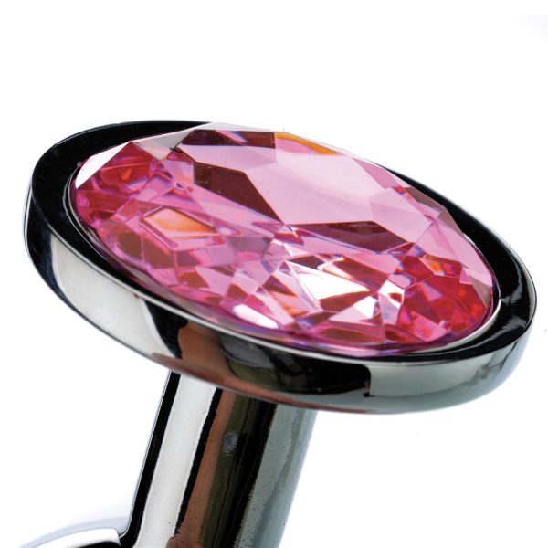 Adam & Eve Pink Gem Anal Plug Medium - Image 5