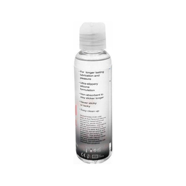 Adam & Eve Personal Silicone Lubricant 4 oz. - Image 2