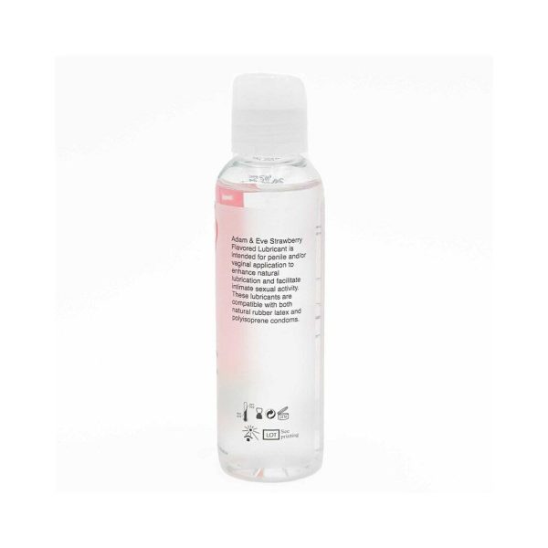 Adam & Eve Flavored Lubricant Strawberry 4 oz. - Image 2