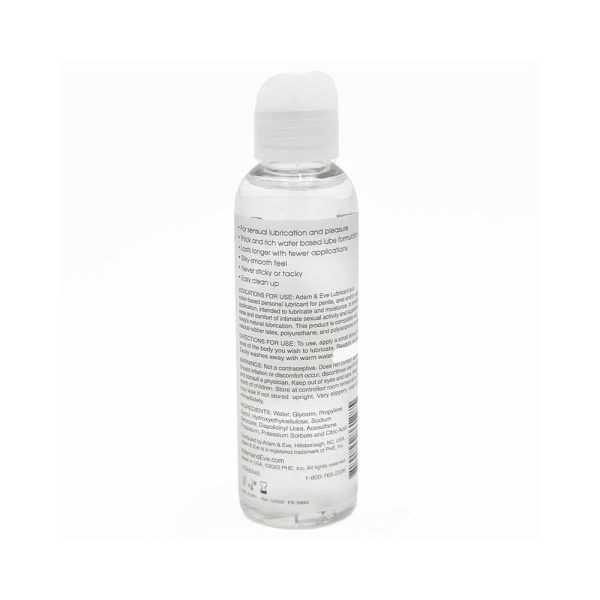 Adam & Eve Water-Based Lubricant 4 oz. - Image 2