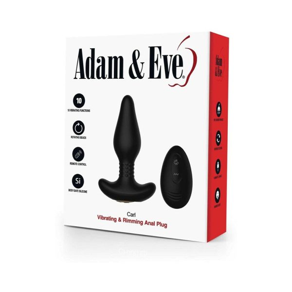 Adam & Eve Carl Vibrating & Rimming Plug - Image 8