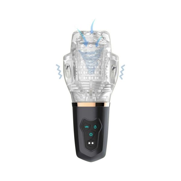 Adam & Eve Adam''s Gawk Gawk 2.0 Sucking & Vibrating Sleeve - Image 3