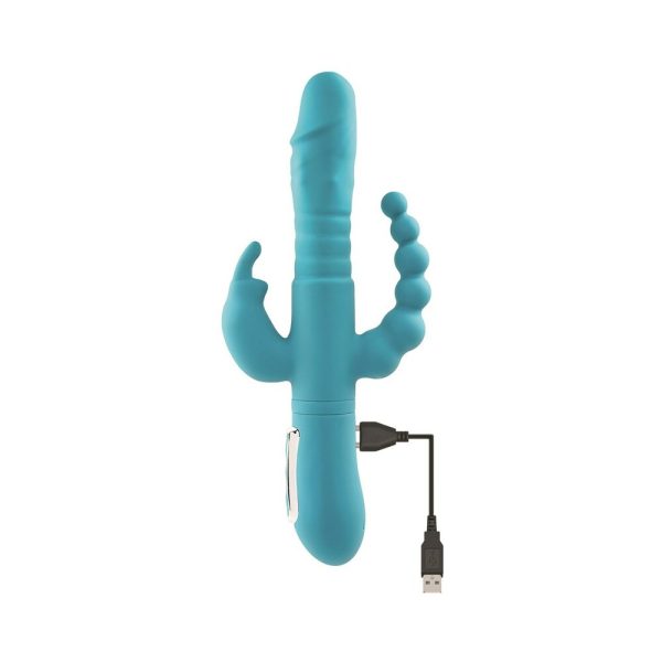 Adam & Eve Eve''s Thrusting Triple Joy Rabbit - Image 9