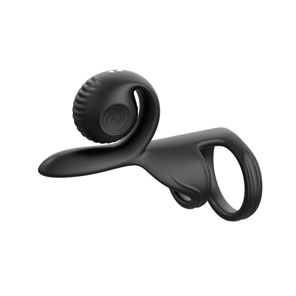 SVibe Snail Jovi Couples Ring Black - Image 4