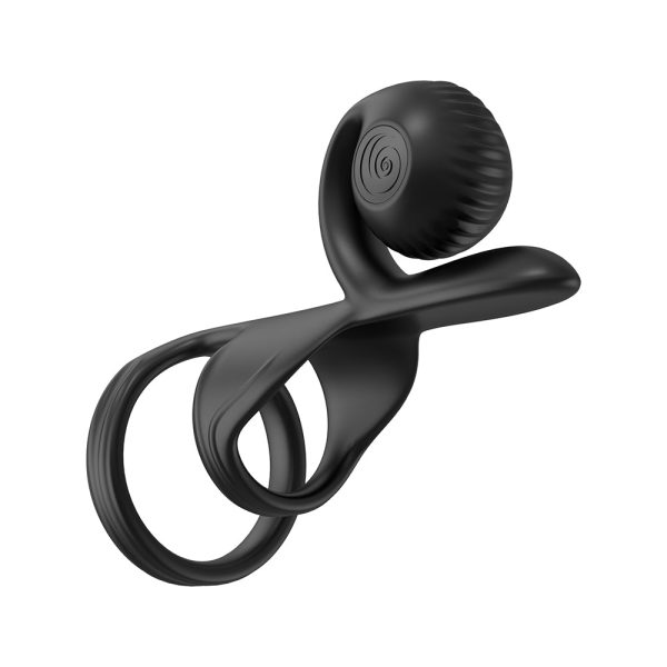SVibe Snail Jovi Lite Couples Ring Black - Image 2