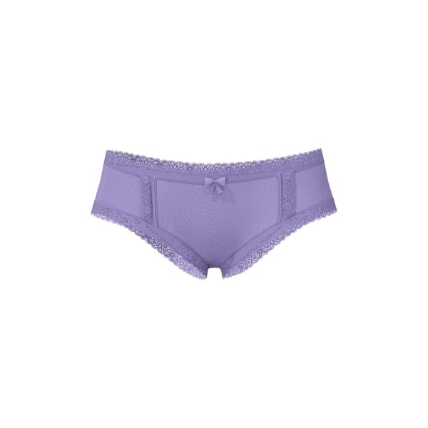 Magic Silk Sheer Passion Cheeky Hipster Boy Short Very Peri Queen Size - Image 3