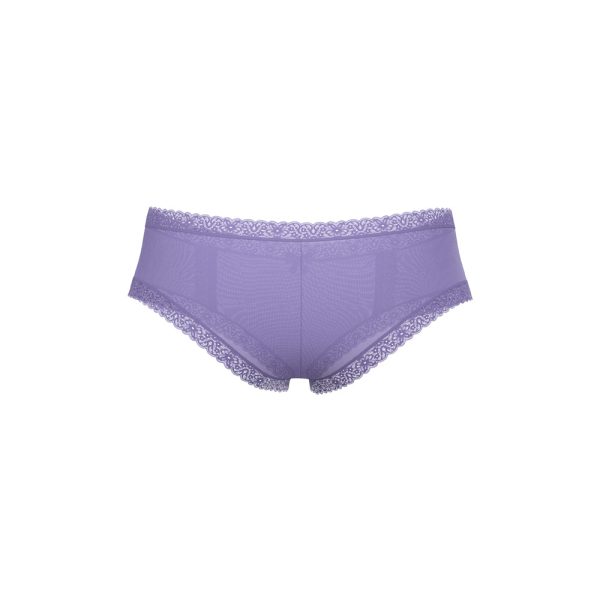 Magic Silk Sheer Passion Cheeky Hipster Boy Short Very Peri Queen Size - Image 5
