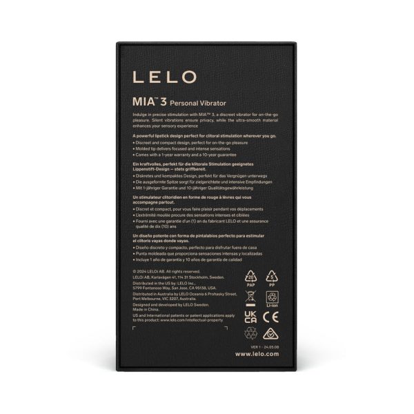LELO MIA 3 Personal Vibrator Black - Image 4