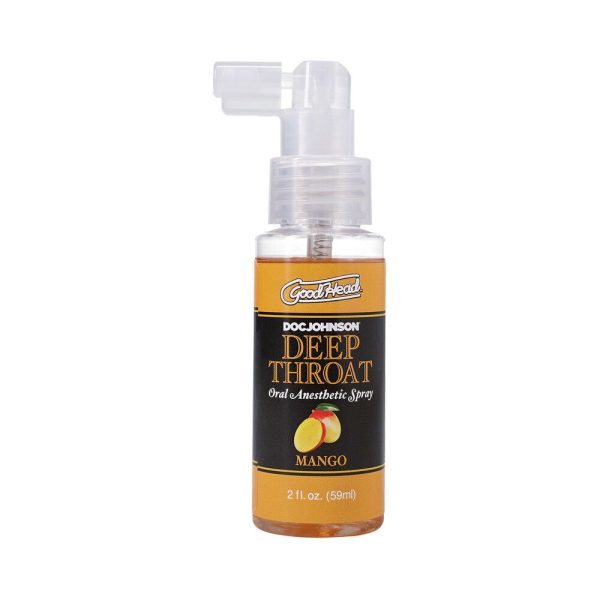 GoodHead Deep Throat Spray Mango 2 oz. - Image 2