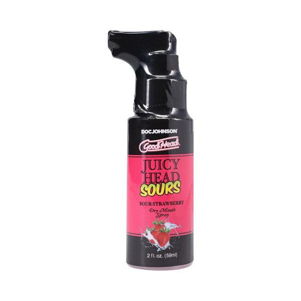 GoodHead Juicy Head Dry Mouth Spray Sour Strawberry 2 oz. - Image 2