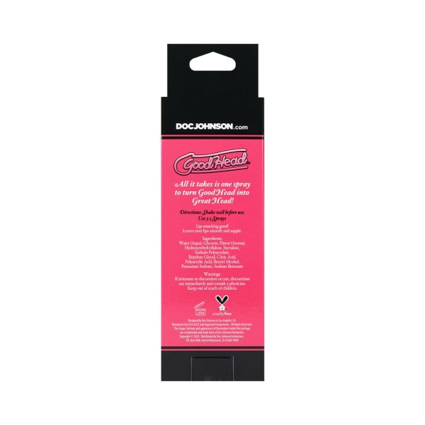GoodHead Juicy Head Dry Mouth Spray Sour Strawberry 2 oz. - Image 6
