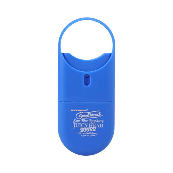 GoodHead Juicy Head Dry Mouth Spray To-Go Sour Blue Raspberry 0.3 oz. - Image 2