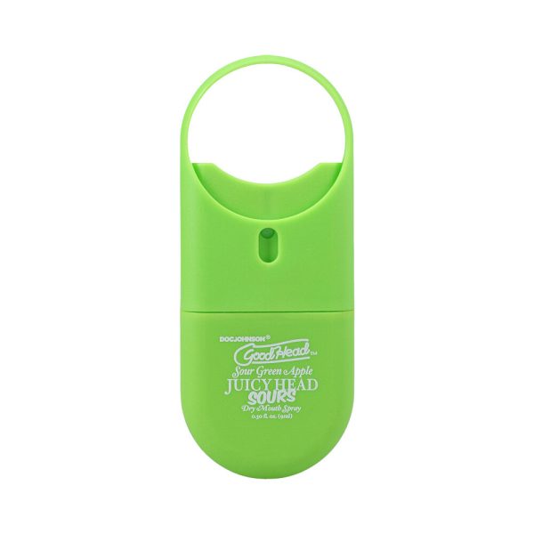 GoodHead Juicy Head Dry Mouth Spray To-Go Sour Green Apple 0.3 oz. - Image 2