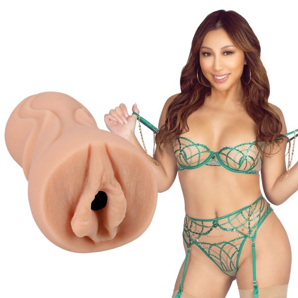 Signature Strokers Nicole Doshi ULTRASKYN Pocket Pussy Vanilla - Image 2