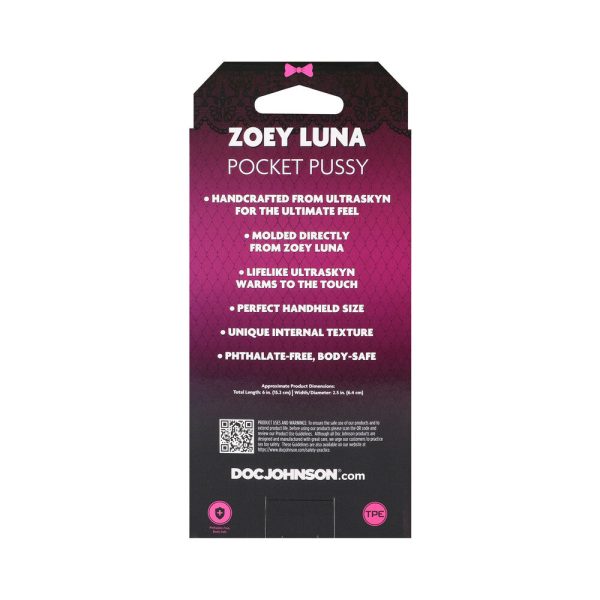 Signature Strokers Zoey Luna ULTRASKYN Pocket Pussy Vanilla - Image 6