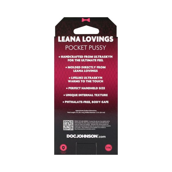 Signature Strokers Leana Lovings ULTRASKYN Pocket Pussy Vanilla - Image 6