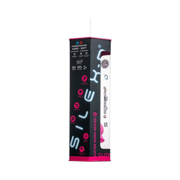 SILEX-D The Original Model 1 Dildo 7 in. Glow-in-the-Dark Pink - Image 9