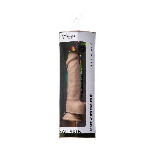 SILEX-D Real Skin Model 1 Dildo 7 in. Vanilla - Image 2