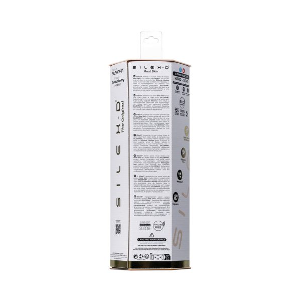 SILEX-D Real Skin Model 1 Dildo 7 in. Vanilla - Image 8