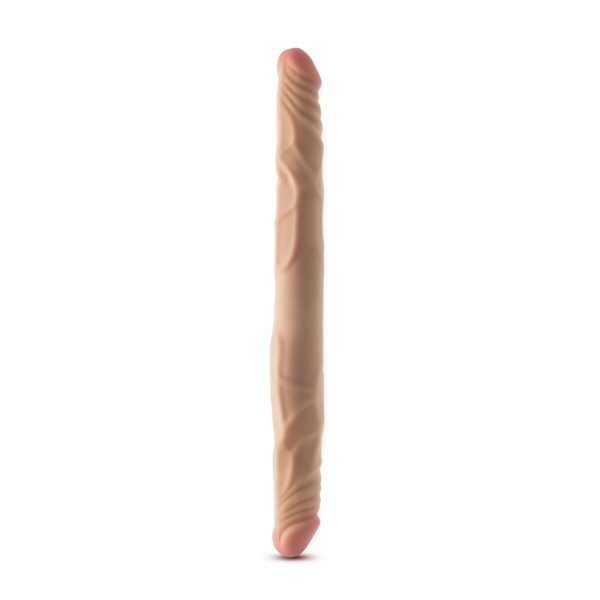 Dr. Skin Plus 14 in. Posable Double Dong Beige - Image 3