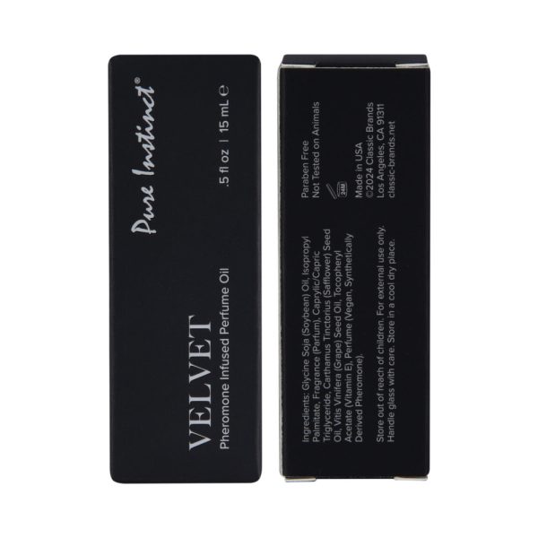 Pure Instinct Pheromone Perfume Oil Velvet Dropper 0.5 oz. - Image 3