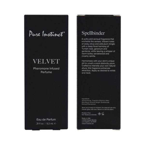 Pure Instinct Pheromone Perfume Spray Velvet 0.31 oz. - Image 4