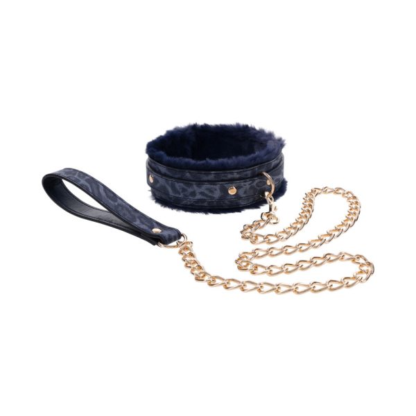 Sportsheets Sex & Mischief Cougar Fur Collar & Leash - Image 9