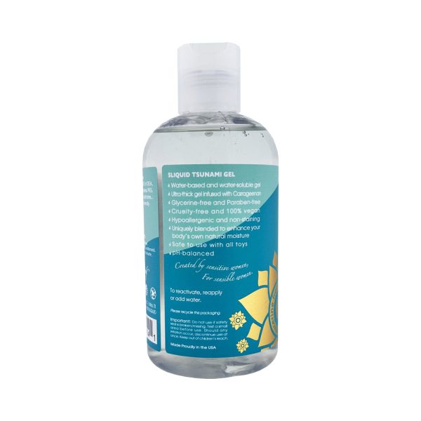 Sliquid Tsunami Water-Based Gel Lubricant 8.5 oz. - Image 3